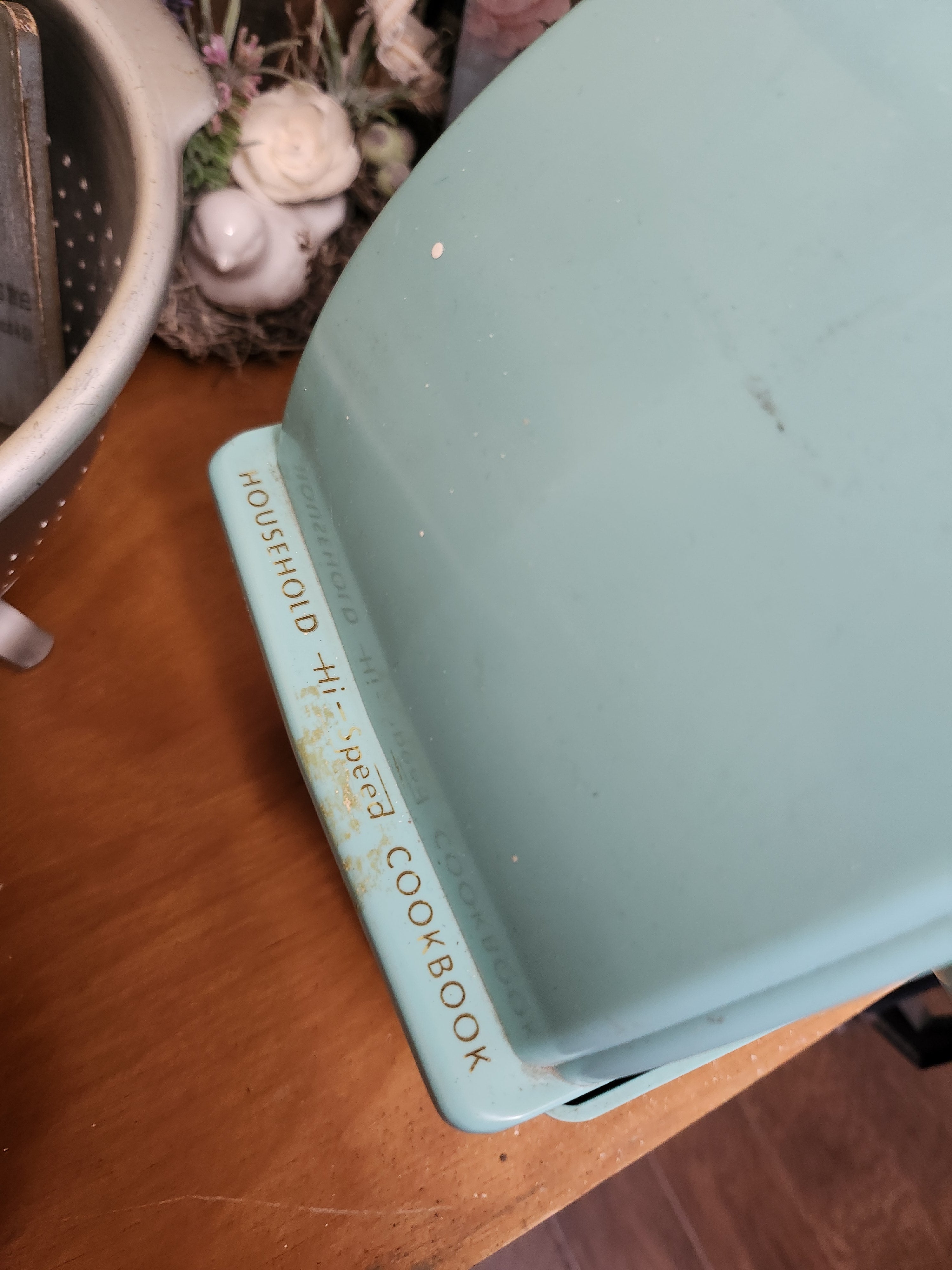 1056 Household Hi Speed Cookbook, Teal