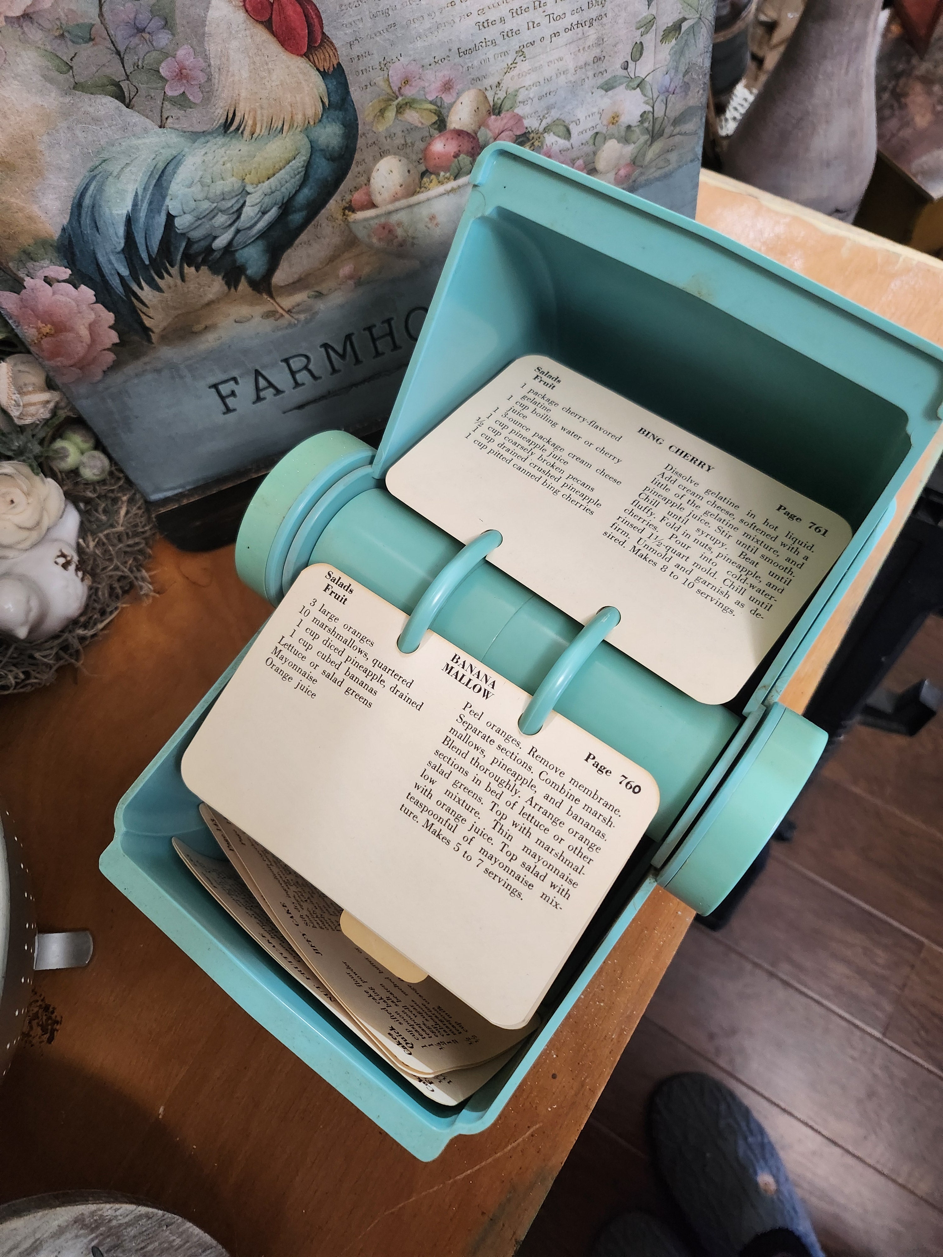 1056 Household Hi Speed Cookbook, Teal